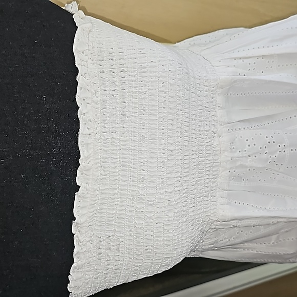 Strapless white top - Picture 4 of 14